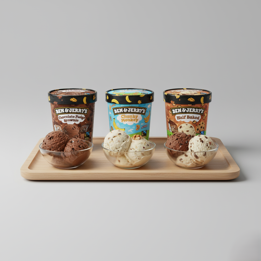 Cremes glacées B&J ®