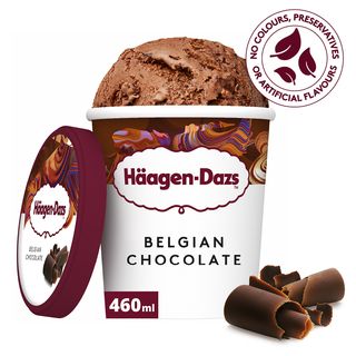 Glace en pot chocolat belge Haagen Dazs 460ml