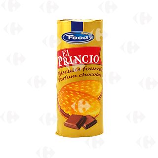 El Princio Biscuits Fourrés Parfum Chocolat 180g