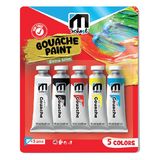 M.School Gouaches 5 Tubes 