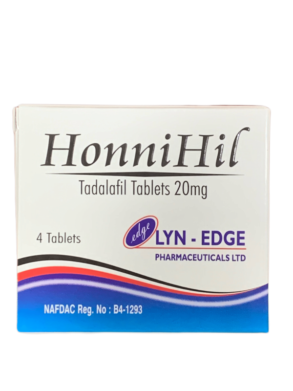 HonniHil Lyn-Edge Tadalafil Tablets, 4x20mg