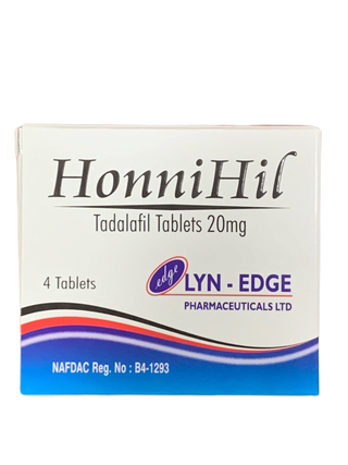 HonniHil Lyn-Edge Tadalafil Tablets, 4x20mg