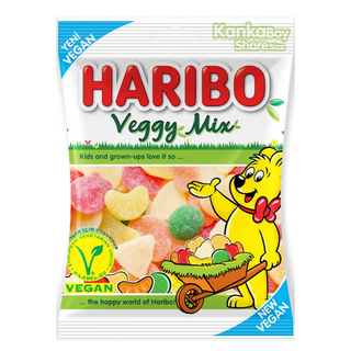Gommes veggy mix gelées 80g - HARIBO