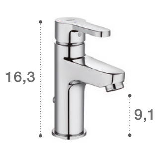 Mitigeur Lavabo Arola Avec Vidage-105604