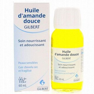 GILBERT HUILE D'AMANDE DOUCE SOIN NOURRISSANT ET ADOUCISSANT 60ML