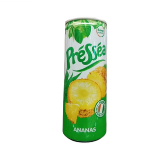 Canette De Jus De Coco Ananas Présséa 250Ml