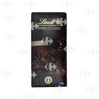 Lindt Swiss Classic Tablette De Chocolat Noir 100g