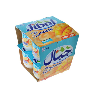 Yaourt brassé mangue 8x110g - JIBAL