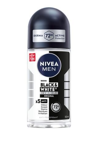 Nivea Roll On Invisible Black And White 50Ml