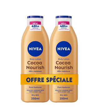 Nivea Lait Corps Beurre De Cacao - 2X250ml