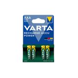 Varta Rechargeable Batteries Aaa Bli 4S