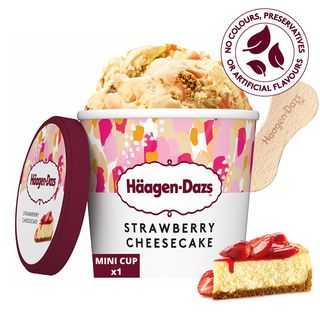 Häagen-Dazs Petit Pot Glace Strawberry & Cheesecake 100ml