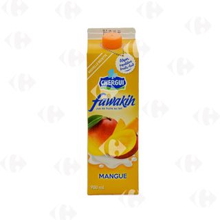 Jus De Fruits Au Lait À La Mangue Fawakih 900Ml - Chergui