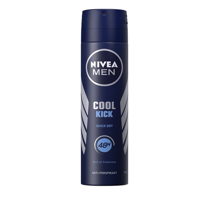Nivea Deodorant Body Spray Men Cool Kick 150Ml
