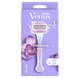 Rasoir rechargeable ComfortGlide Breeze 3 lames + 2 cartouches - VENUS