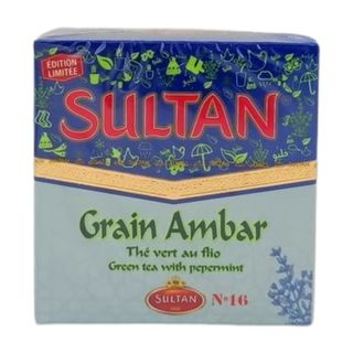 Sultan Ambar Thé Vert en Grains Flio 150g