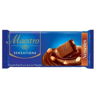 Chocolat Lait Noisette Maestro 30Gr