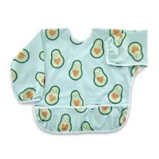 BABYJEM BLW BIB WITH SLEEVES / AVOCADO DESIGN