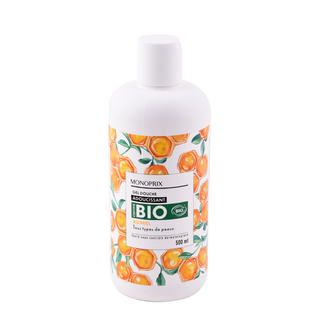 Gel douche Miel bio MONOPRIX 500ML  - 838
