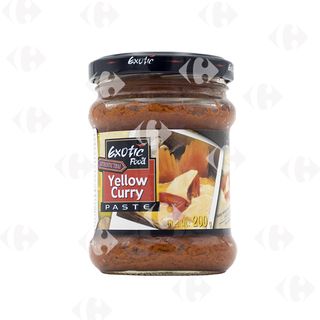 Pâte de curry jaune 200g - EXOTIC FOOD
