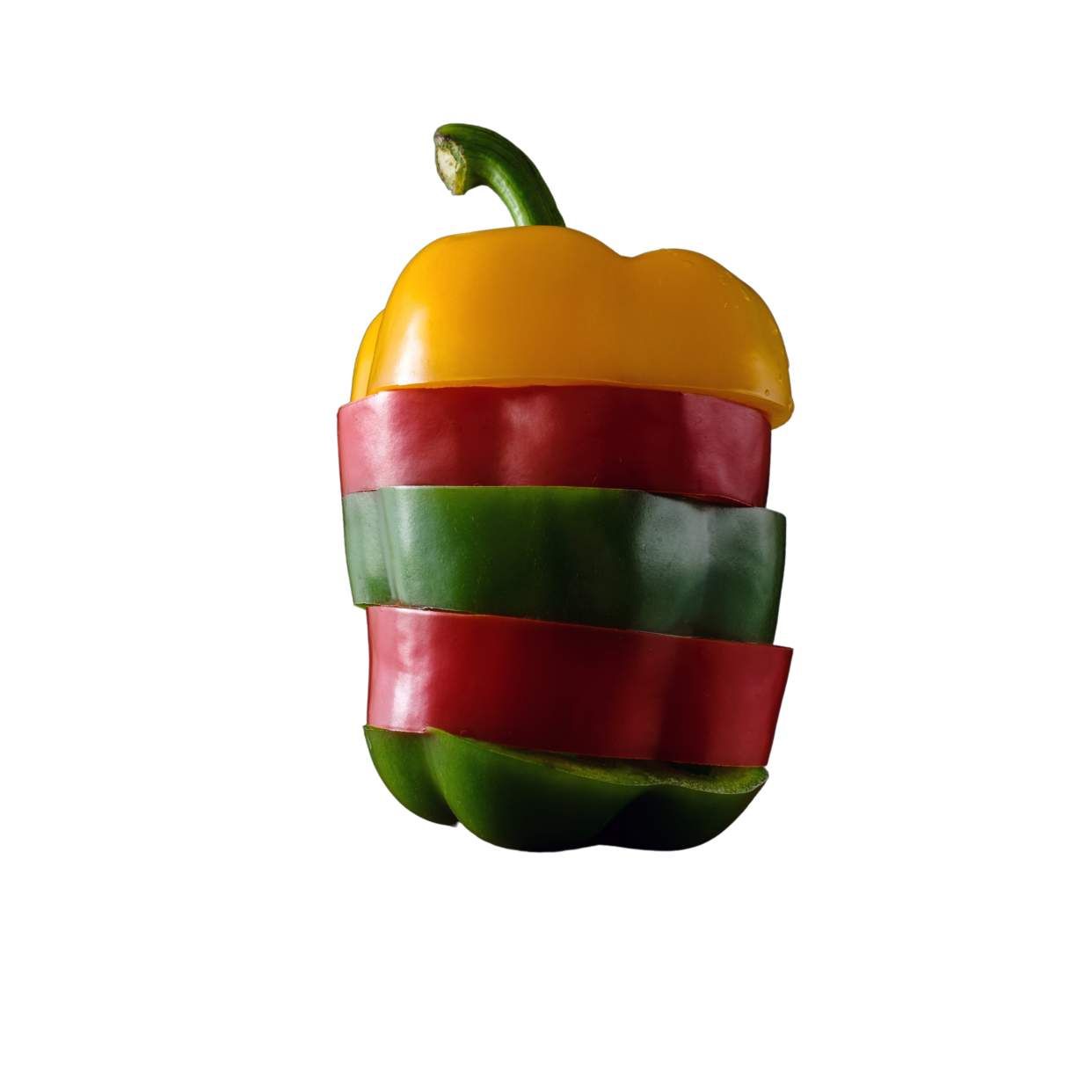 Poivrons Rouge & Jaune - sachet 500g