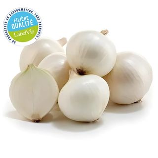 Oignon Blanc 6 pièces - Filière Qualité