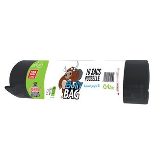 Sac Poubelle Bully/Bag Noir 85*105 100 L 10 P