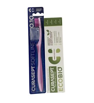 Curasept Dent Eco-bio 75ml+bad Maxi Soft 010 Trousse