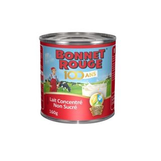 Lait Concentré Non Sucré 150G Bonnet Rouge