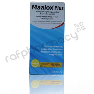 Maalox Plus Susp 350Ml