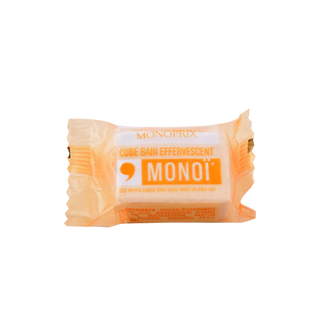Cube de bain effervescent Monoi MONOPRIX 18GR - 110