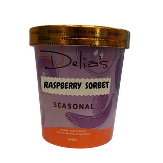 Delia's Raspberry Sorbet Ice Cream 500mL