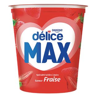Yaourt A Boire Max 330g Fraise Delice - 650