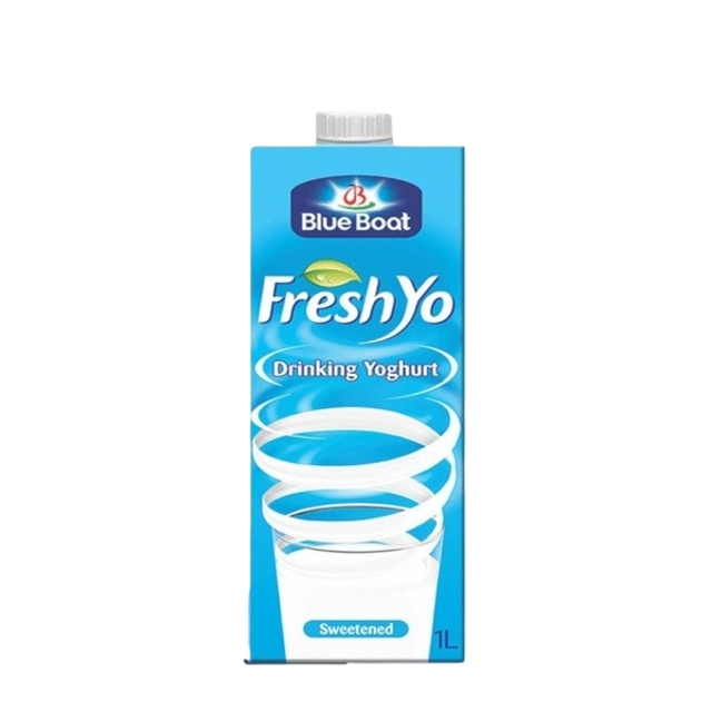 Blue Boat Fresh Yo Youghurt P/Sweet 1Ltr