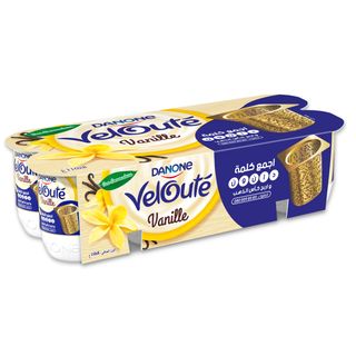 Yaourt brassé vanille Velouté 8x110g - DANONE