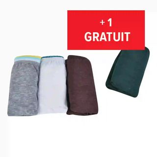 Lot De 3 Slips + 1 Gratuit