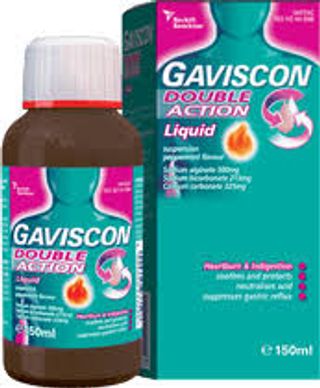 GAVISCON DOUBLE ACTION LIQUID 150ML