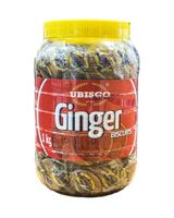 Ubisco Ginger Biscuits Jar 1Kg