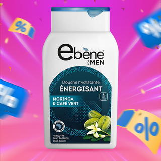 Offre GEL DCHE HOM MORINGA 25CL EBENE