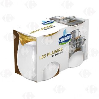Les Plaisirs De Chergui Yaourt Brassé Nature Sucré 2X125g