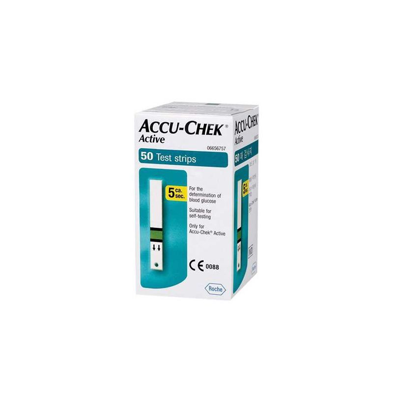 ACCU-CHEK ACTIVE TEST STRIPS *50
