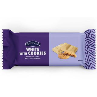 Dairyland White with Cookie Chocolate 40G