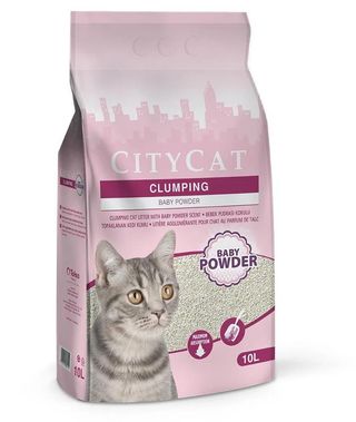 LIT CITYCAT AGG BABY POWDER 10L