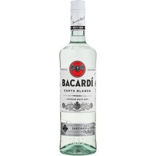 Bacardi Carta Blanca Clear Rum750ml