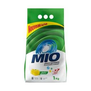 Lessive poudre main et machine semi-automatique citron 1kg - MIO