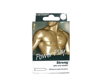Contempo Powerplay Condoms 3s