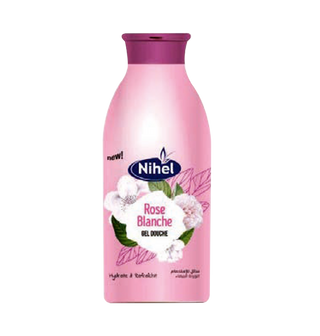 Gel douche pour femme Rose blanche NIHEL 500ML  - 590