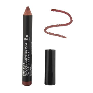 Crayon Rouge À Lèvres Mat Certifié Bio-Rosecrepuscule