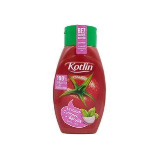 Ketchup Basilic Ail Kotlin 450g