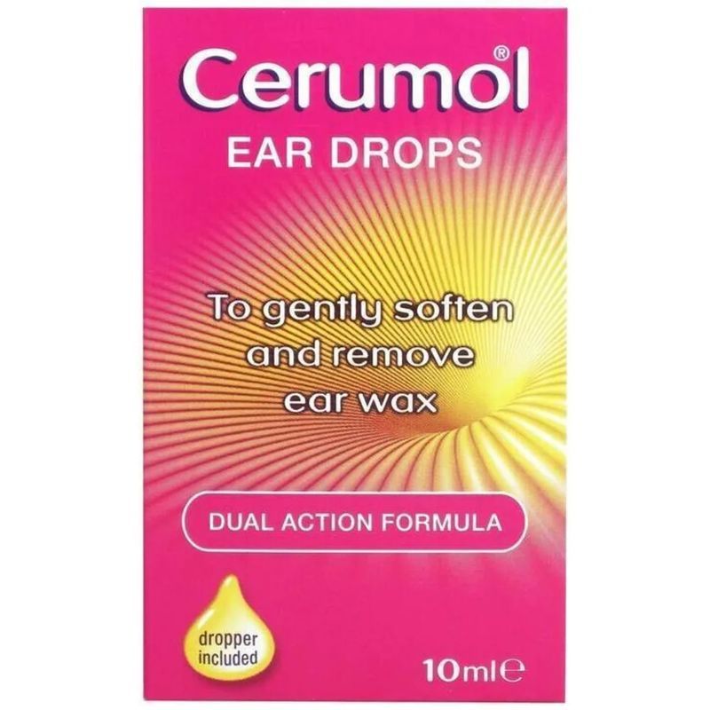 Cerumol Dual Action Ear Drops, 10ml